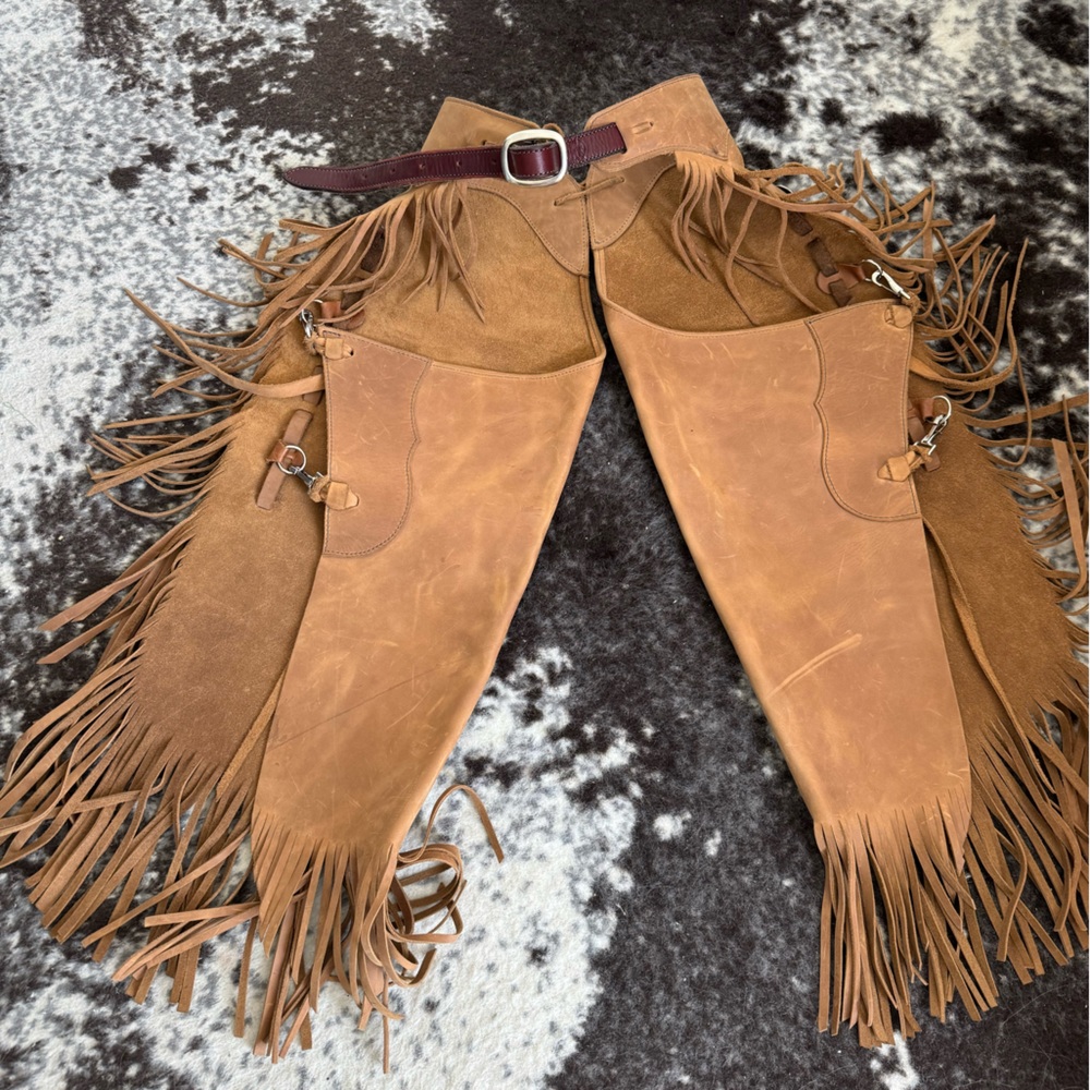 Womens Leather Chaps